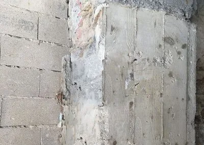 Reprise de fondation sous une maison