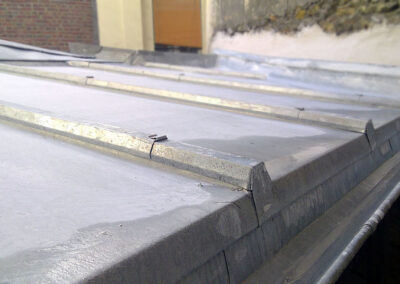 Couvertyre en zinc du loft à Paris