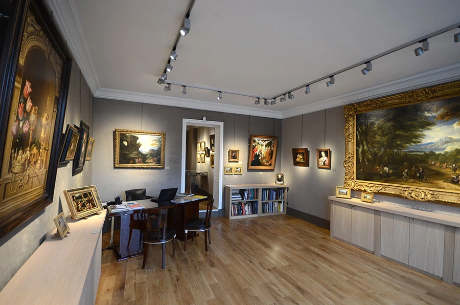 Rénovation de la galerie d'art Claude Vittet à Paris Rénovation d'une galerie d'art à Paris