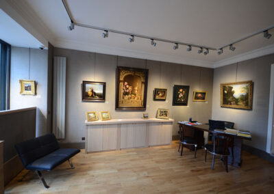 Rénovation d'une galerie d'art