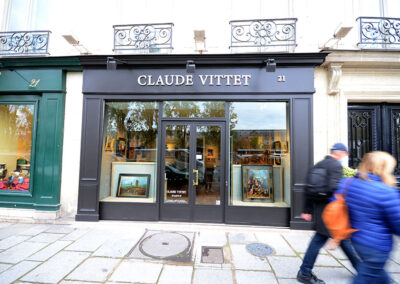 Rénovation d'une galerie d'art à Paris