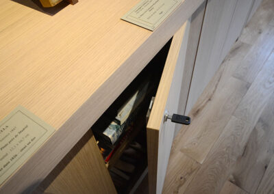 Création de meubles en bois