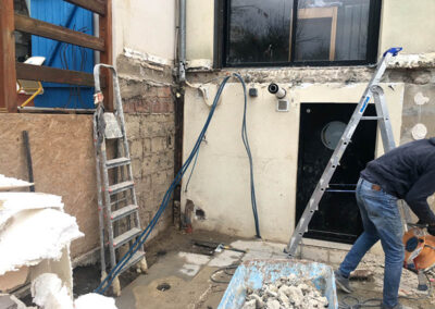 Démolition et évacuation des gravats