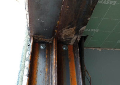 Percement de façade de la maison à Bagneux