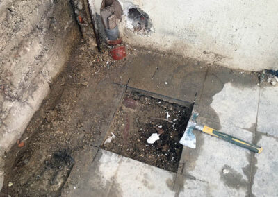 Démolition d'une extension à Bagneux