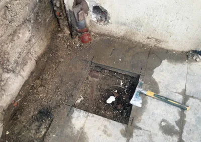 Démolition d'une extension à Bagneux