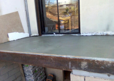 Coulage de dalle d'extension de maison à Bagneux