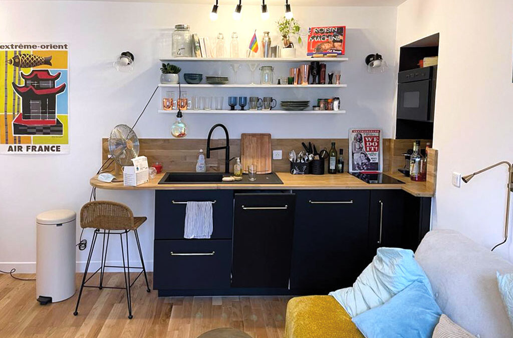 Rénovation d’un studio à Paris de 18,25 m2, du sol au plafond
