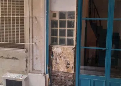 Rénovation loge gardien d'immeuble à Paris