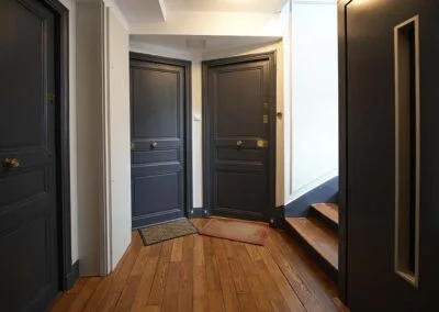 Rénovation des parties communes d’un immeuble à Paris 2e