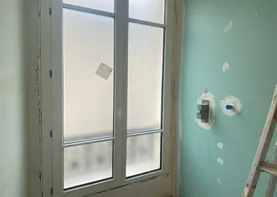 Changement des menuiseries de l'appartement
